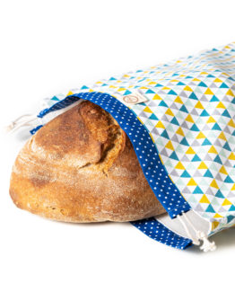 Bagydesign Chlebovka - pytlík na chleba trojúhelníčkový