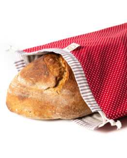 Bagydesign Chlebovka - pytlík na chleba červený