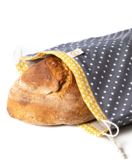 Bagydesign Chlebovka - pytlík na chleba šedý