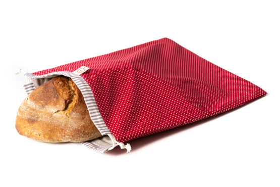 Bagydesign Chlebovka - pytlík na chleba červený