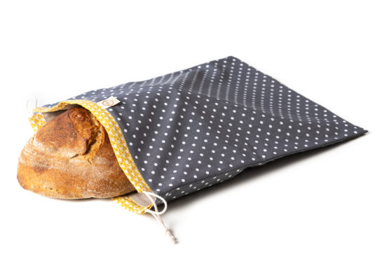 Bagydesign Chlebovka - pytlík na chleba šedý