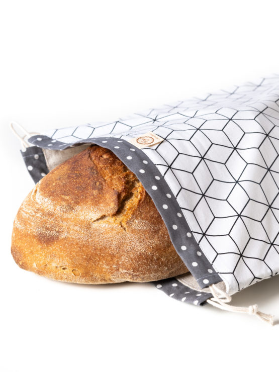 Bagydesign Chlebovka - pytlík na chleba bílá limitovaná edice