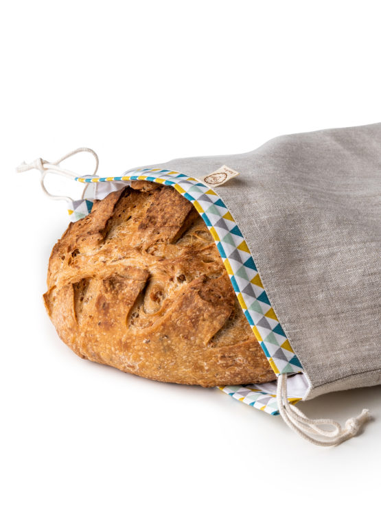 CHLEBOVKA - PYTLÍK NA CHLEBA REŽNÝ S TROJÚHELNÍČKEM BAGYDESIGN